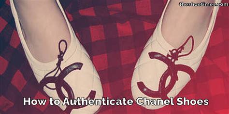 chanel shoes authentication